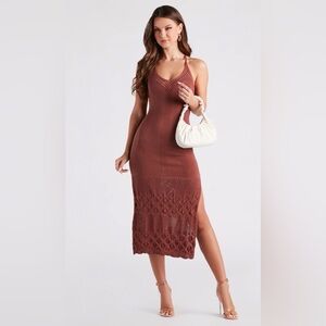 Windsor Rust Maxi Dress